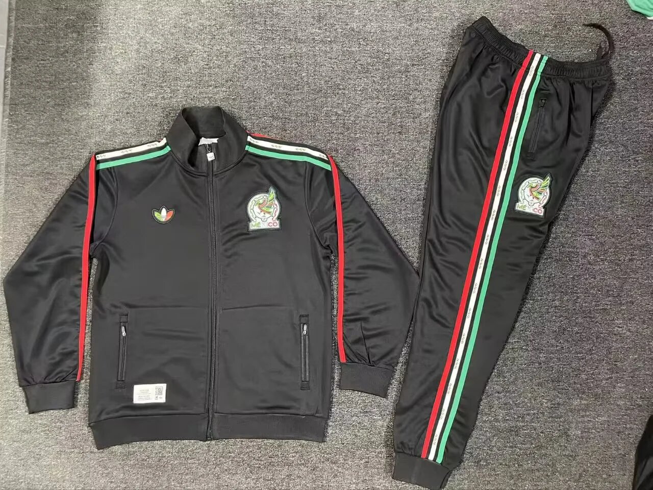 AAA Quality Mexico 26/27 Tracksuit - Black